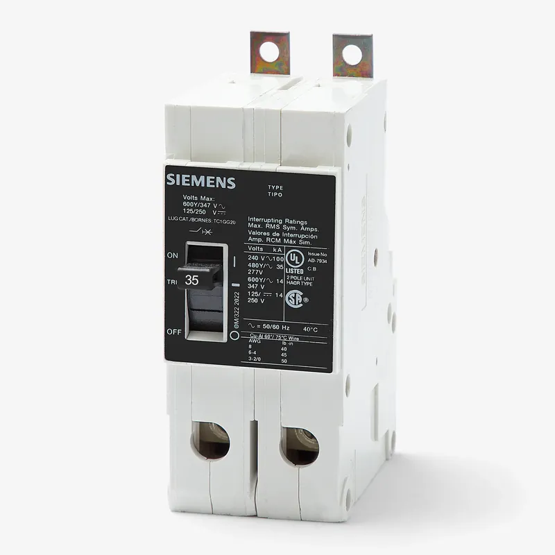 Siemens LGB2B035B - 35A 2 Pole Molded Case Circuit Breaker Sale