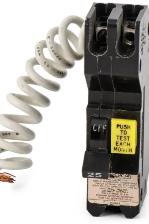 New Release Federal Pacific NAGF25 - 25A GFCI Miniature Circuit Breaker