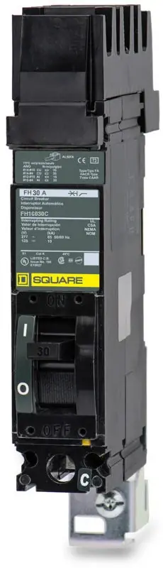 Square D FH16030C - 30A 1 Pole Molded Case Circuit Breaker Next Day Delivery