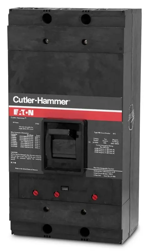 Eaton / Cutler-Hammer NS361000A - 1000A 3 Pole Molded Case Circuit Breaker Fast Shipping