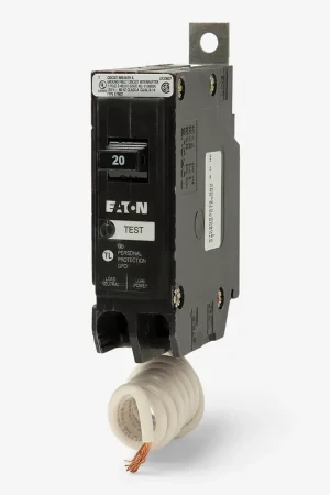 Eaton / Cutler-Hammer QB1020GF - 20A GFCI Miniature Circuit Breaker Professional Grade