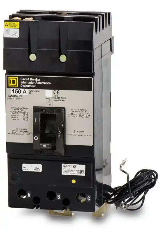 Special Offer Square D KA36150-1021 - 150A 3 Pole Molded Case Circuit Breaker
