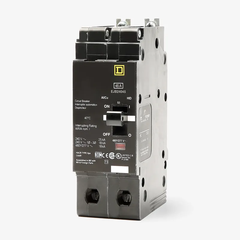Square D EJB24045 - 45A 2 Pole Miniature Circuit Breaker Same Day Shipping