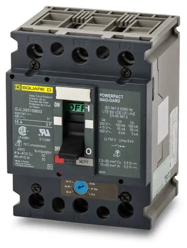 Last Chance Square D GJL36015M03 - 15A 3 Pole Motor Circuit Protector