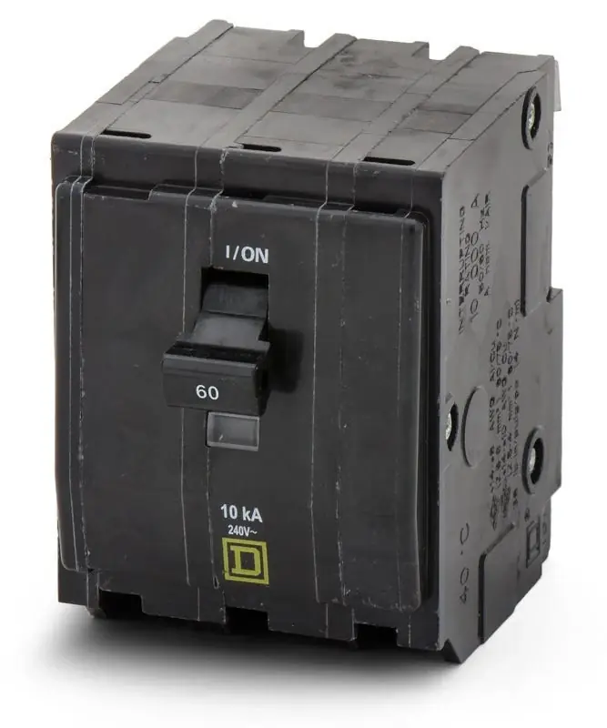 Latest Square D QO360VH - 60A 3 Pole Miniature Circuit Breaker
