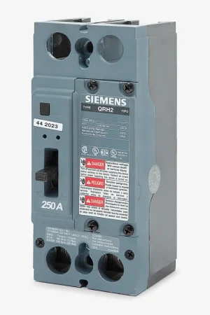 Buy Online Siemens QRH22B250 - 250A 2 Pole Molded Case Circuit Breaker