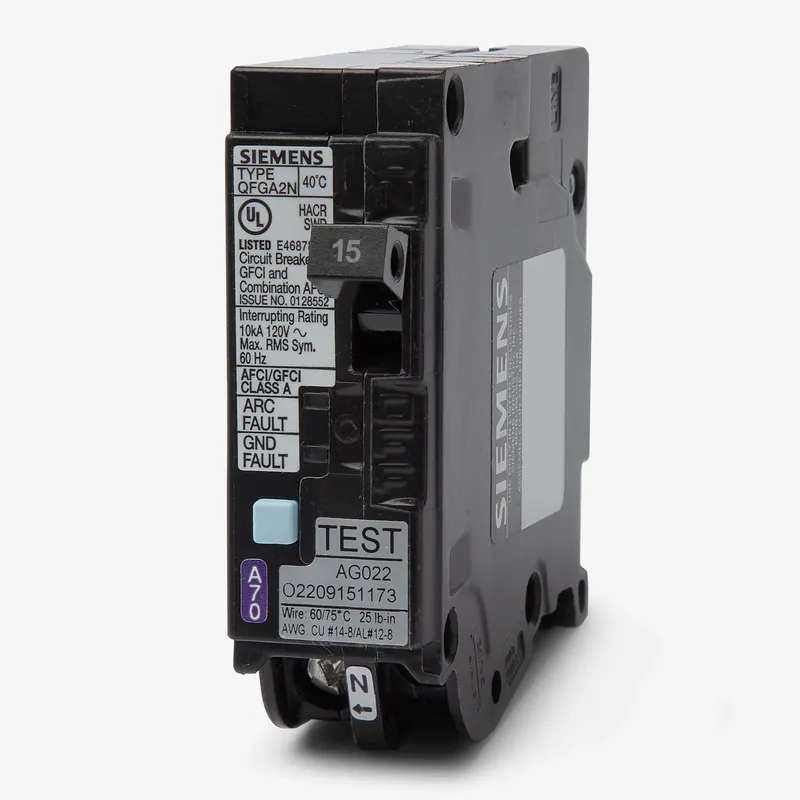 Siemens Q115DFN - 15A Dual Function Miniature Circuit Breaker Cheap