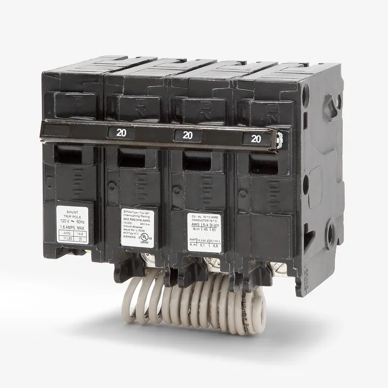 Same Day Shipping Siemens Q32000S01 - 20A 3 Pole Miniature Circuit Breaker