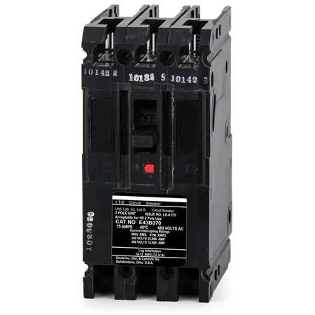 Siemens E43B070 - 70A 3 Pole Molded Case Circuit Breaker Limited Time