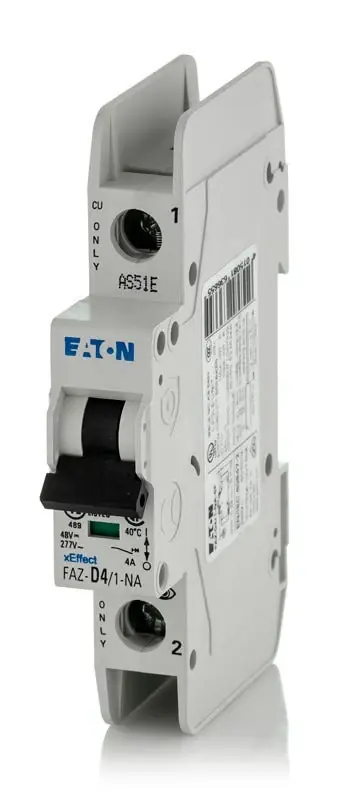 Eaton / Cutler-Hammer FAZ-D4/1-NA-SP - 4A 1 Pole Miniature Circuit Breaker Deal