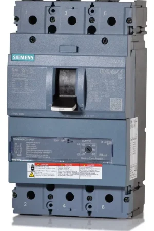 Crafted Siemens 3VA5450-5EC31-0AA0 - 500A 3 Pole Molded Case Circuit Breaker