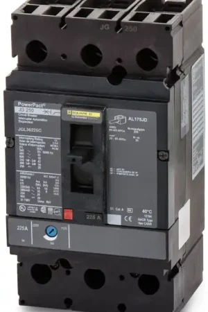 Trending Square D JGL36225C - 225A 3 Pole Molded Case Circuit Breaker