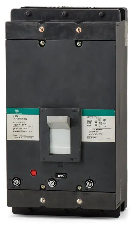 ABB / General Electric THKMA836400 - 400A 3 Pole Molded Case Circuit Breaker Genuine