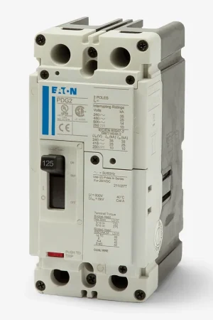 Best Price Eaton / Cutler-Hammer PDG22F0125TFFJ - 125A 2 Pole Molded Case Circuit Breaker