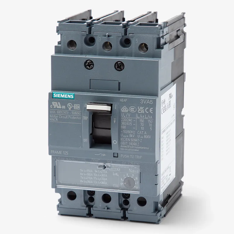 Siemens 3VA5107-1MH31-0AA0 - 7A 3 Pole Motor Circuit Protector Seasonal Sale