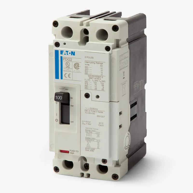 One Day Deal Eaton / Cutler-Hammer PDG22G0100TFFJ - 100A 2 Pole Molded Case Circuit Breaker