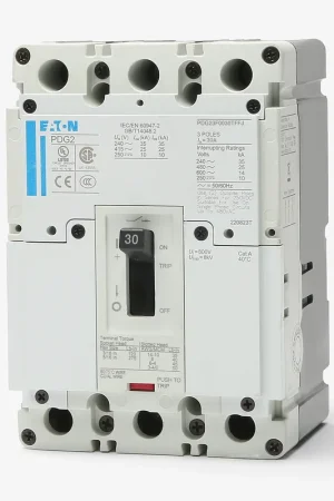 Order Now Eaton / Cutler-Hammer PDG23F0030TFFJ - 30A 3 Pole Molded Case Circuit Breaker
