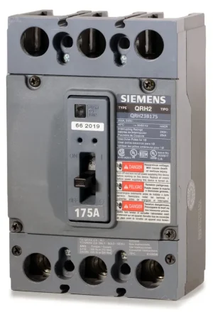 Time-Limited Siemens QRH23B175 - 175A 3 Pole Molded Case Circuit Breaker