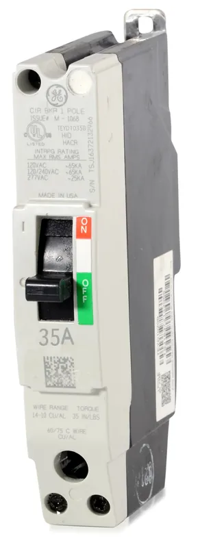 ABB / General Electric TEYD1035B - 35A 1 Pole Miniature Circuit Breaker Exclusive Offer