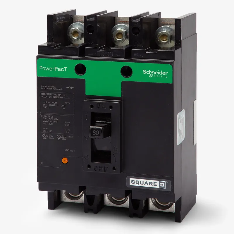 Square D QBP32080TM - 80A 3 Pole Molded Case Circuit Breaker Luxury