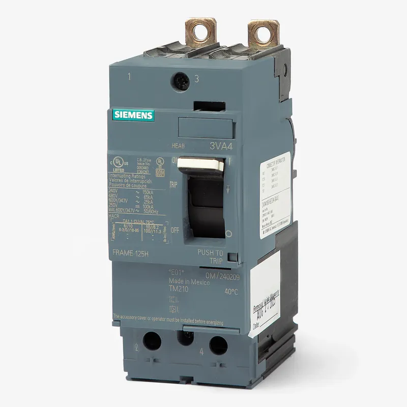 Premium Siemens 3VA4130-6ED24-0AA0 - 30A 2 Pole Molded Case Circuit Breaker