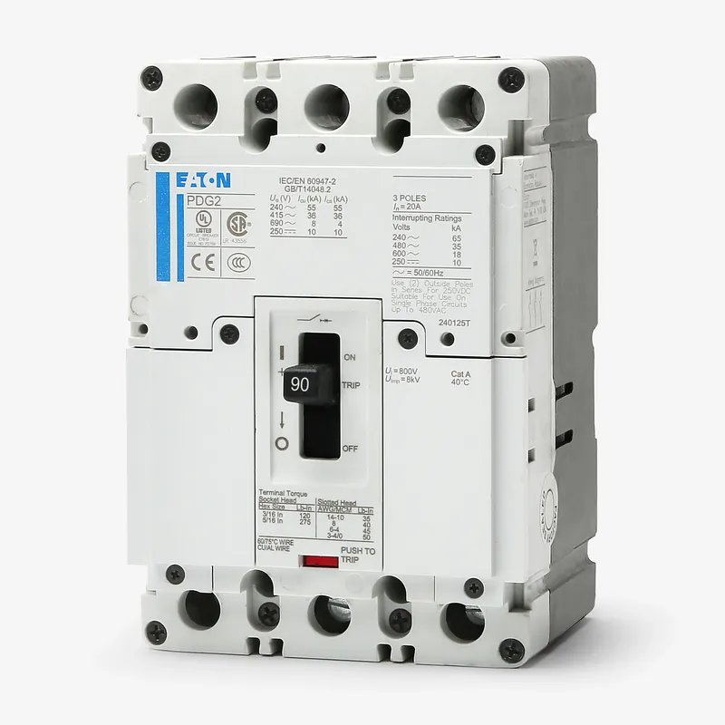 Big Sale Eaton / Cutler-Hammer PDG23G0090TFFL - 90A 3 Pole Molded Case Circuit Breaker