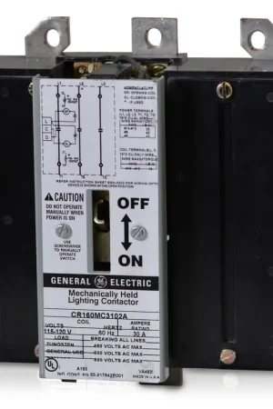 General Electric CR160MC3102A Contactor Don't Miss Out