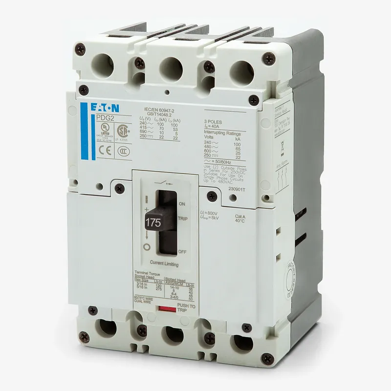 Eaton / Cutler-Hammer PDG23M0175TFFL - 175A 3 Pole Molded Case Circuit Breaker One Day Deal