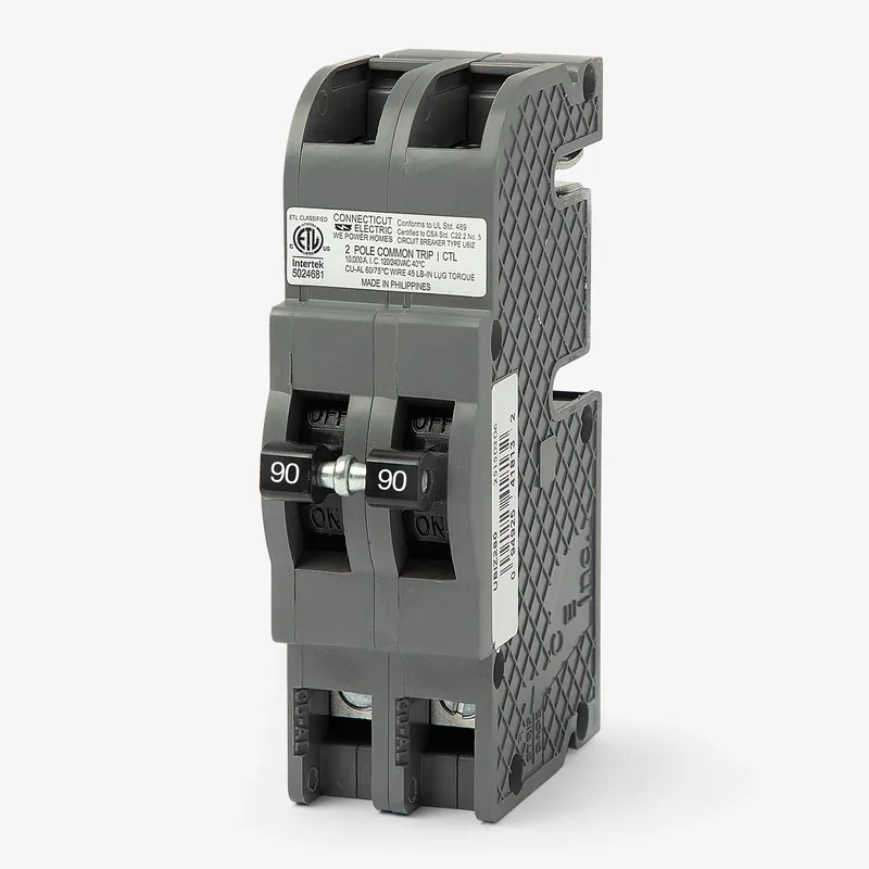 Final Sale Zinsco UBIZ290 - 90A 2 Pole Miniature Circuit Breaker