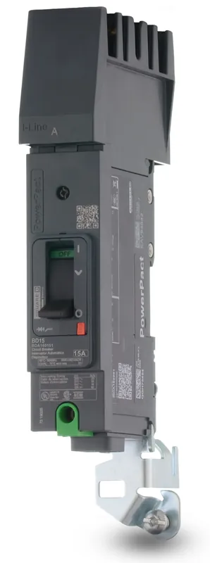 Fast Shipping Square D BDA160151 - 15A 1 Pole Molded Case Circuit Breaker