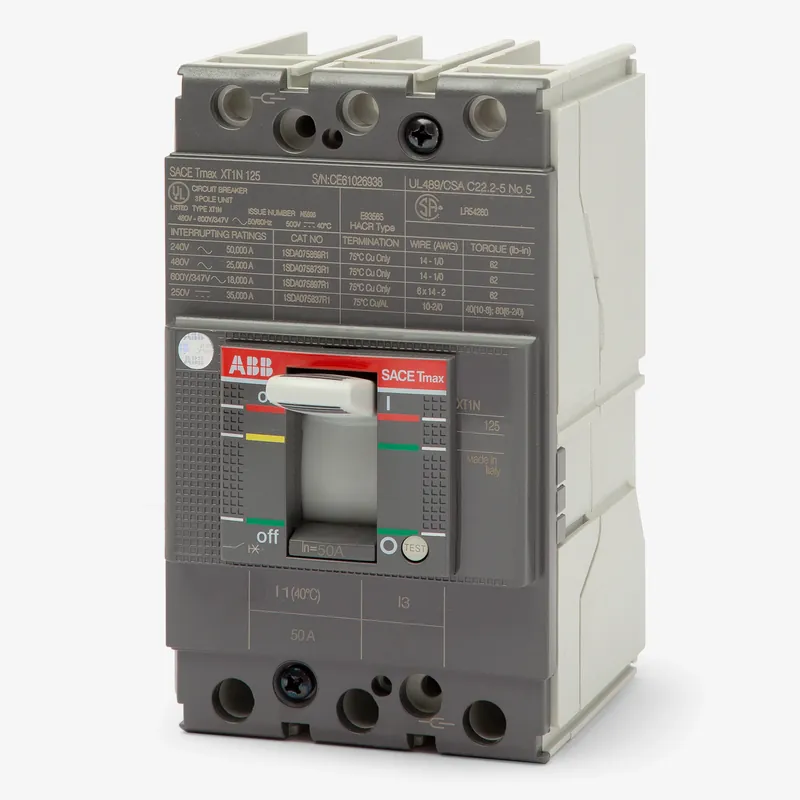 ABB XT1NU3050AFD000XXX - 50A 3 Pole Molded Case Circuit Breaker Holiday Sale