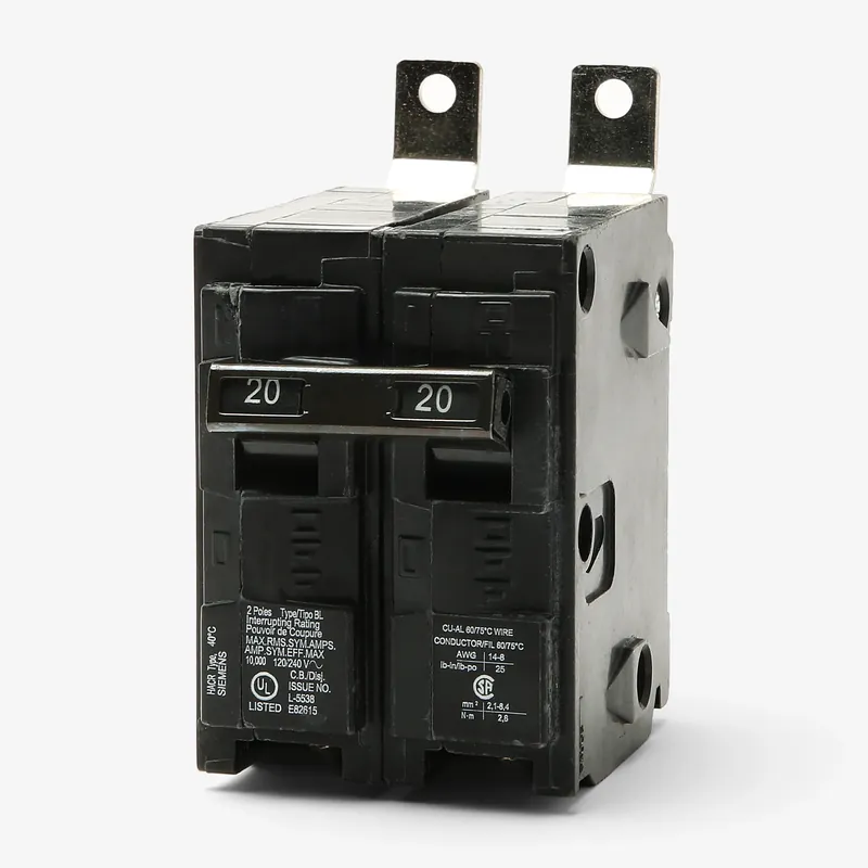 Siemens B220HH00S01 - 20A 2 Pole Molded Case Circuit Breaker New Release