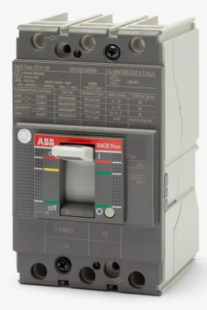 ABB XT1NU3015AFD000XXX - 15A 3 Pole Molded Case Circuit Breaker New Release