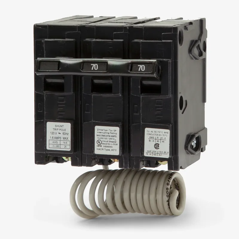 Special Discount Siemens Q27000S01 - 70A 2 Pole Miniature Circuit Breaker