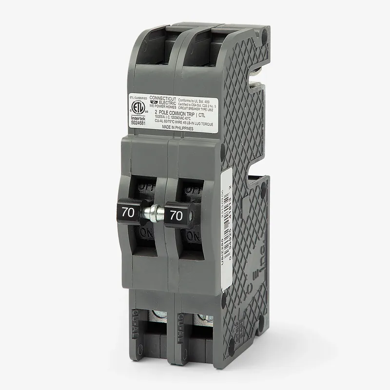 Zinsco UBIZ270 - 70A 2 Pole Miniature Circuit Breaker Free Returns