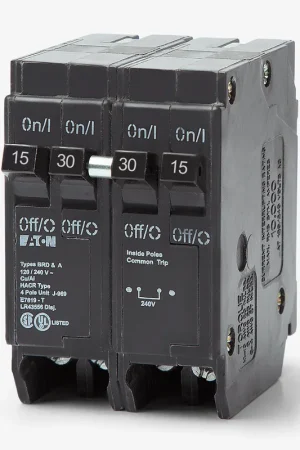 Best Choice Eaton / Cutler-Hammer BQC215230 - 15/30A Quadplex Miniature Circuit Breaker