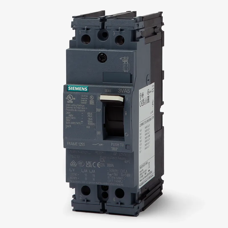 Super Sale Siemens 3VA5135-4ED21-0AA0 - 35A 2 Pole Molded Case Circuit Breaker