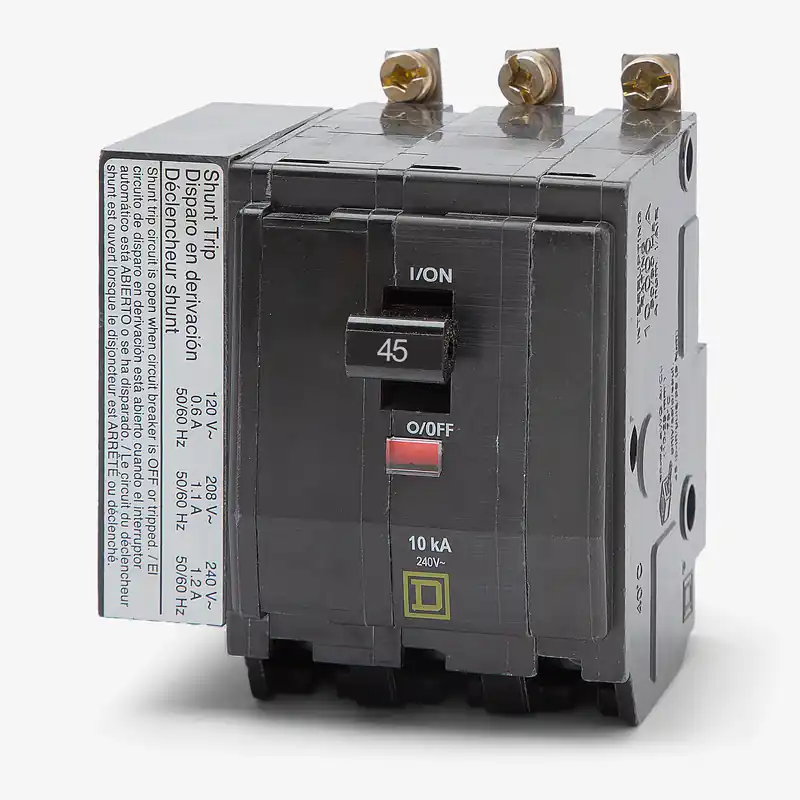 Mega Sale Square D QOB3451021 - 45A 3 Pole Miniature Circuit Breaker