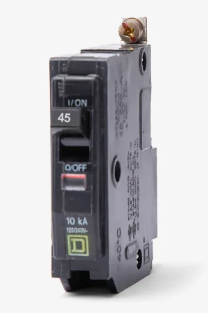 Trusted Brand Square D QOB145 - 45A 1 Pole Miniature Circuit Breaker