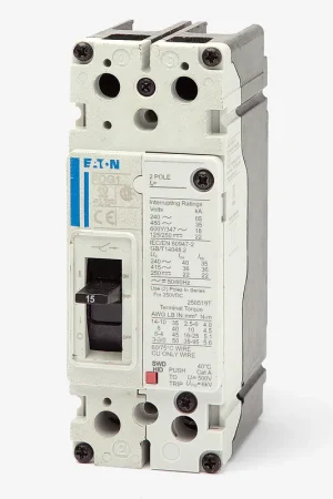 In Demand Eaton / Cutler-Hammer PDG12G0015TFFJ - 15A 2 Pole Molded Case Circuit Breaker
