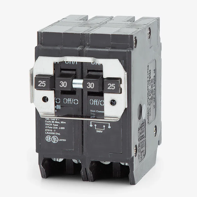 Buy Direct Eaton / Cutler-Hammer BQ225230 - 25/30A Quadplex Miniature Circuit Breaker