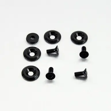 Final Sale Aluminium Countersunk Bolts (M6x15mm) & Washers (M6x22mm) Pack x4