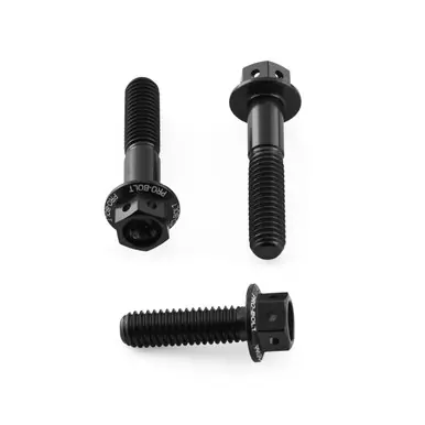 Crafted Aluminium Brake & Clutch Lever Perch Pinch Bolt Kit Race Spec Etched