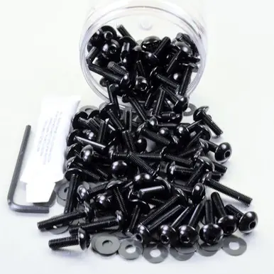 Aluminium Tub Dome/Fairing Bolts M5 100 Piece Authentic
