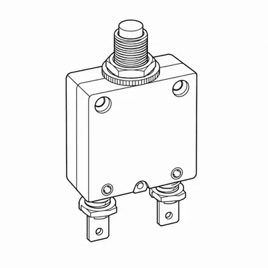 While Supplies Last 1600-111-200-68 Mechanical Products Series 16 Circuit Breaker
