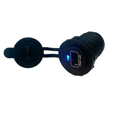 A8-USB1-1-BN-2.4A Switch Components – USB-A Single 2.4A High-Output Black Charger Don't Miss Out