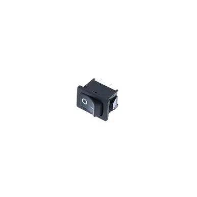 Buy Online RF1-1B-DC-2-B-1 Switch Components - Mini Rocker - 2P SPST OFF-(ON), w/ print