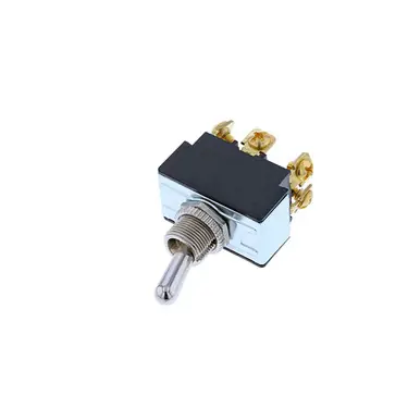 TB1-2F-DC-6 Switch Components - Toggle - 6P DPDT ON-OFF-ON, Screw In Demand