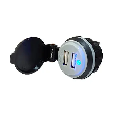 Deal A10-USB2-1-B-4.8A Switch Components – USB-A Dual 4.8A Independent Power Charger