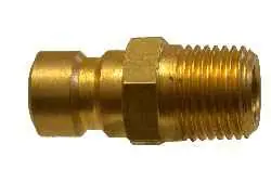 Male Plug 1/4 Mold Coolant Line 3/8 MALE PLUG-BRASS 1/4 MOLD - 29902 Reduced Price